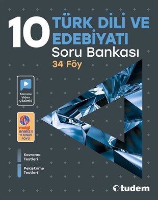 tudem egitim10.sınıf Türk Dili ve Edebiyatı Soru Bankası