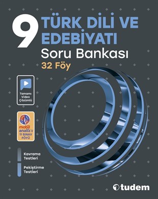 tudem egitim9. sınıf Türk Dili ve Edebiyatı Soru Bankası